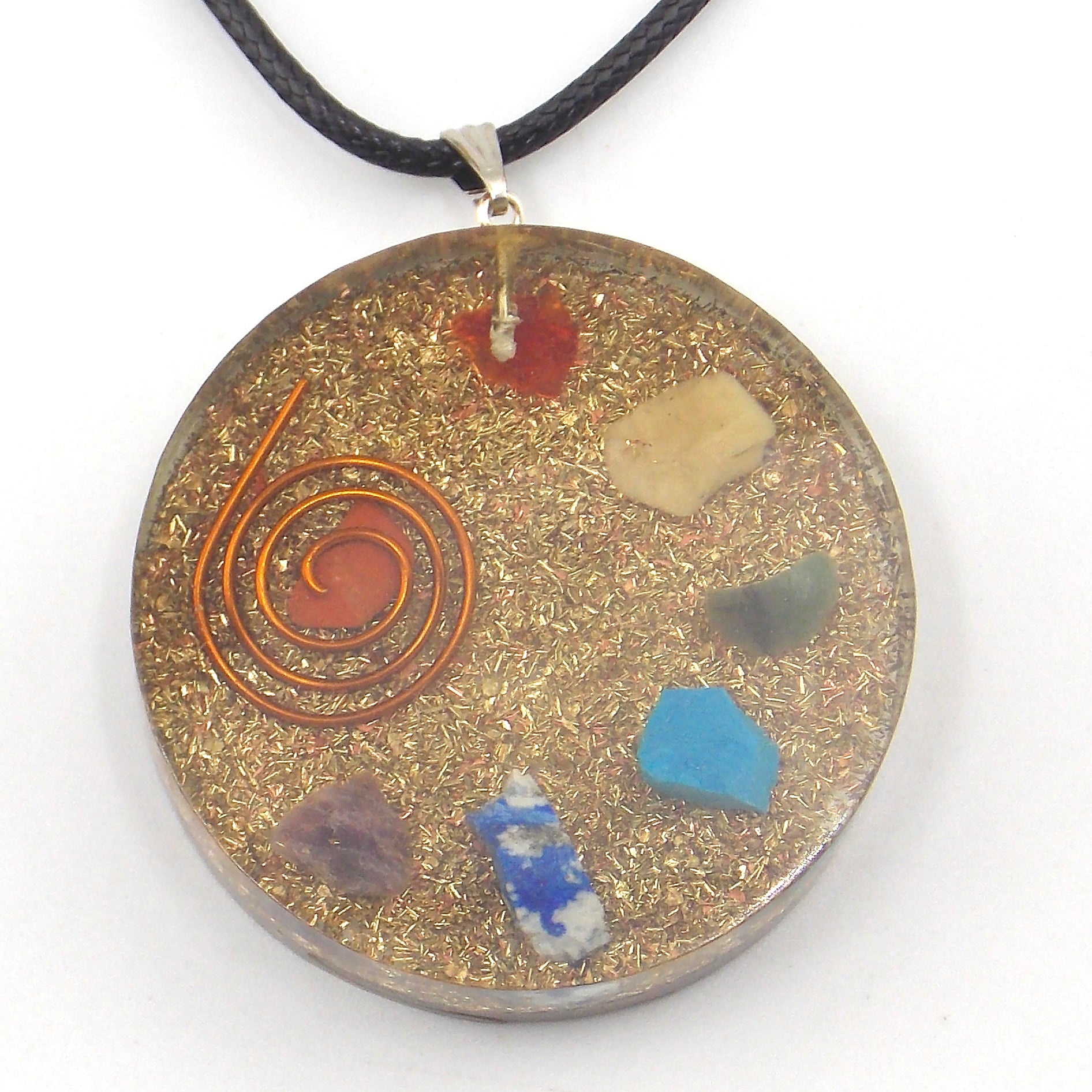 Colgante de Orgonita de 7 Chakras