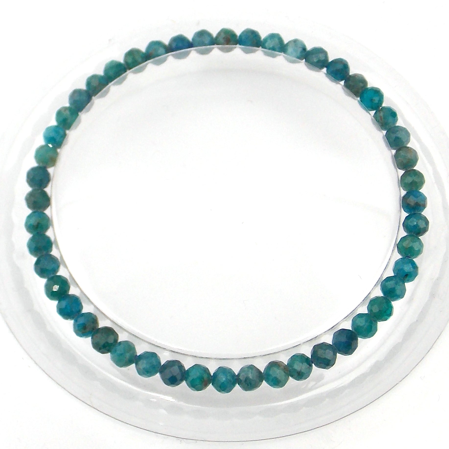 Pulsera de piedra natural de Malaquita de 5mm