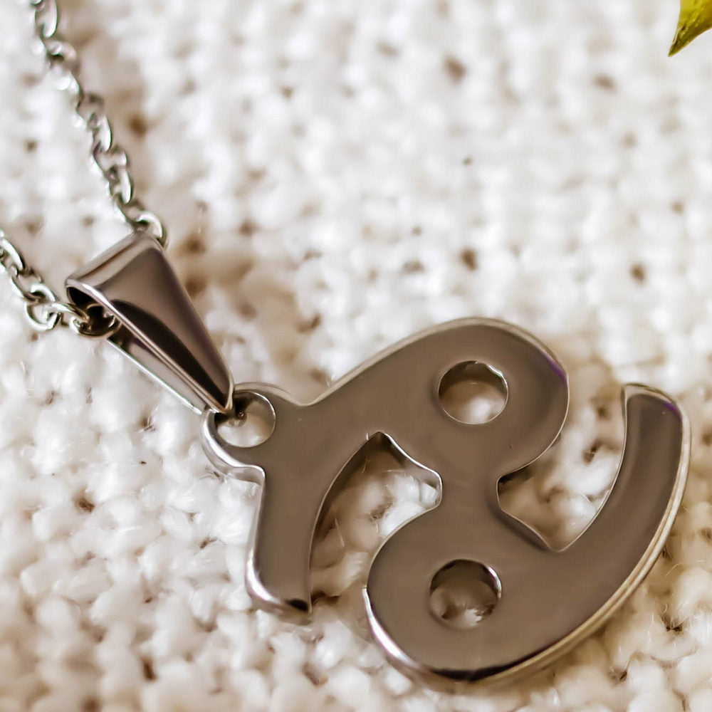 Colgante de acero inoxidable con forma del Signo del zodiaco Cáncer de 20mm