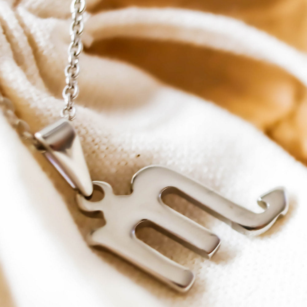 Colgante de acero inoxidable con forma del Signo del zodiaco Escorpio de 20mm