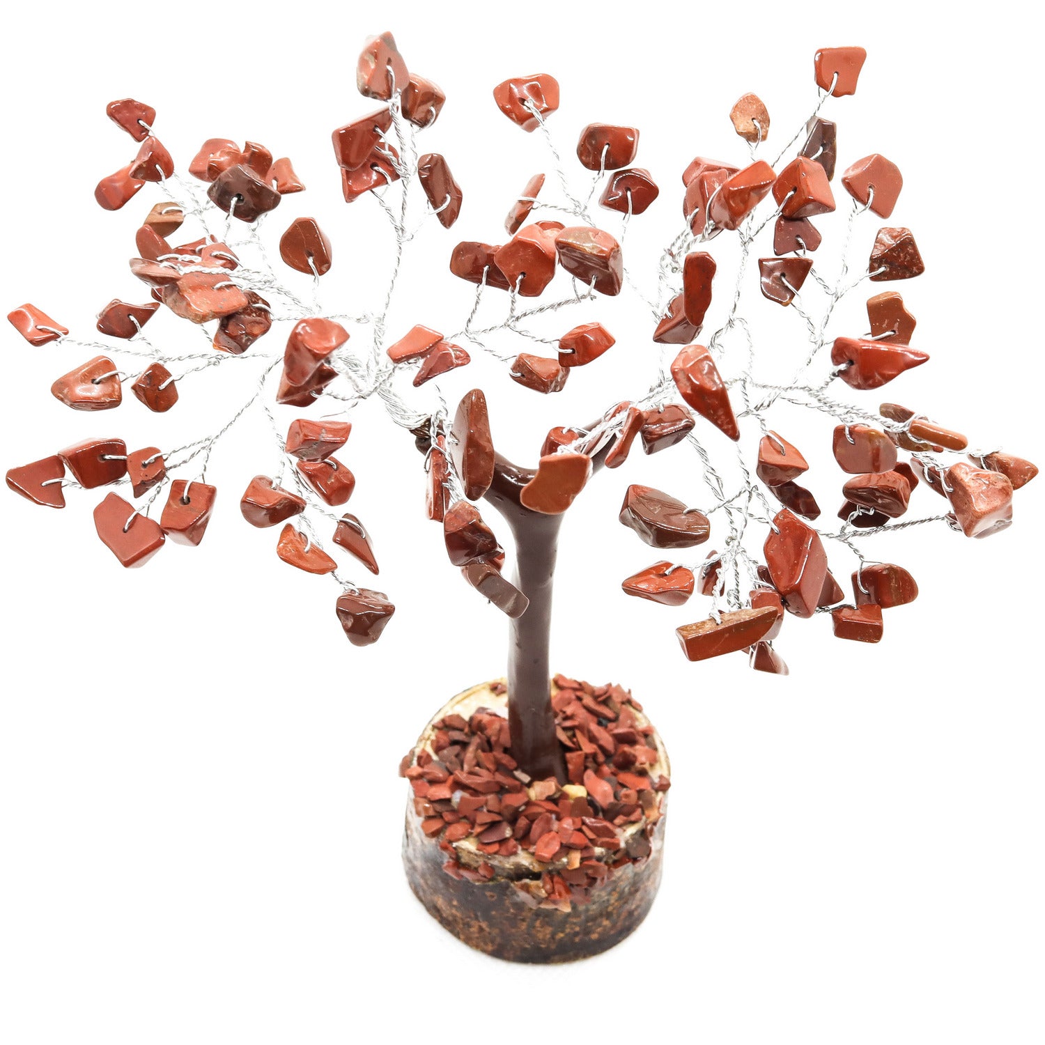 Àrbol De Feng Shui De Jaspe Rojo