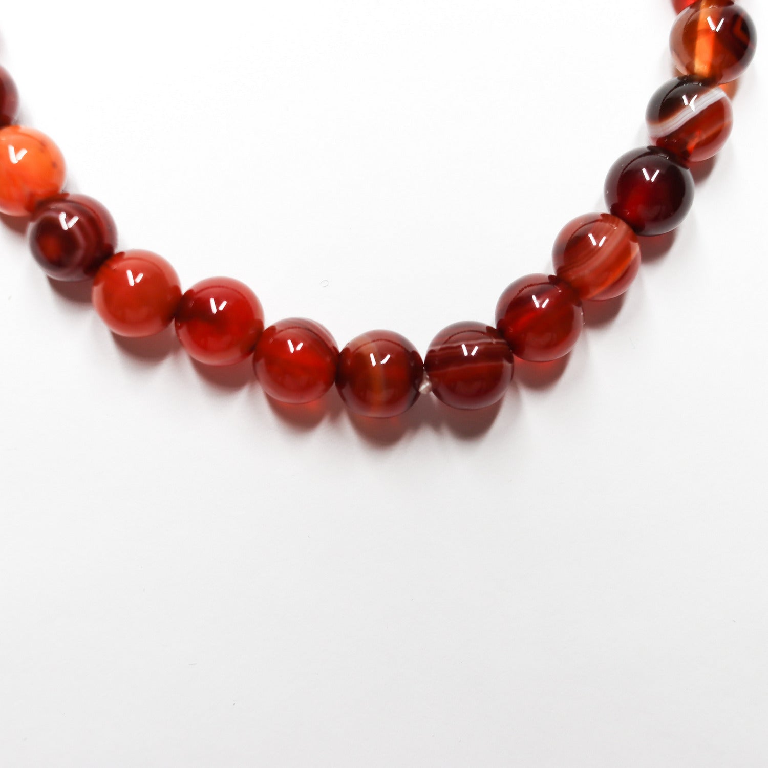 Pulsera de piedra natural de Ágata árbol de 6mm