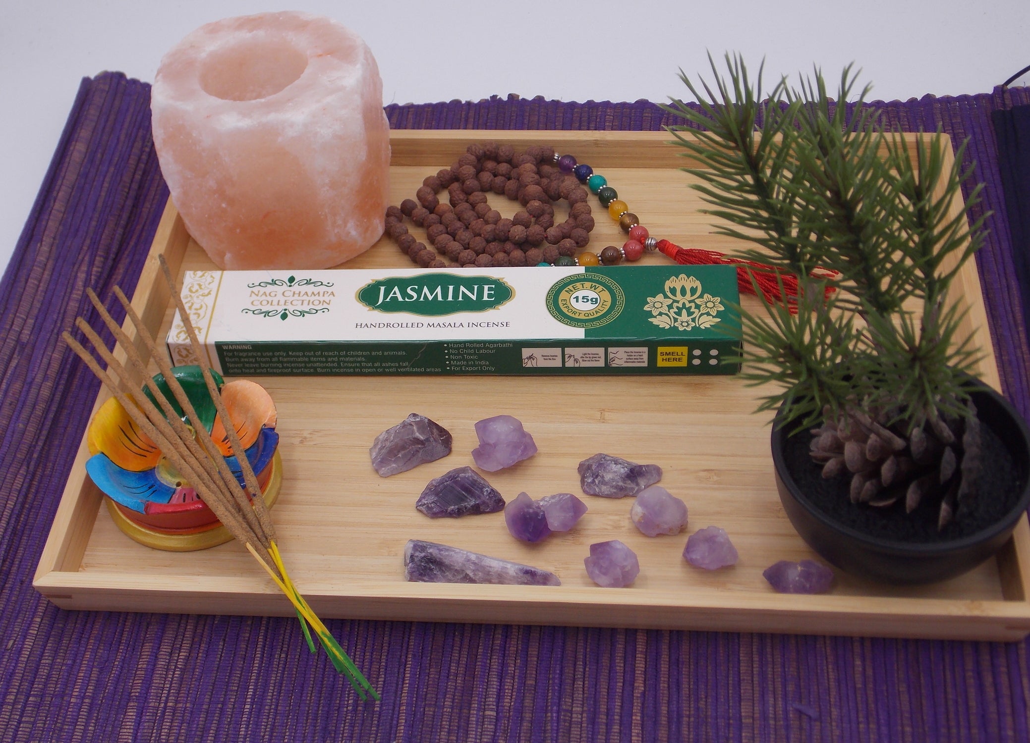 INCIENSO DE MARCA NAG CHAMPA COLLECTION DE FRAGANCIA JAZMÍN 15 gramos