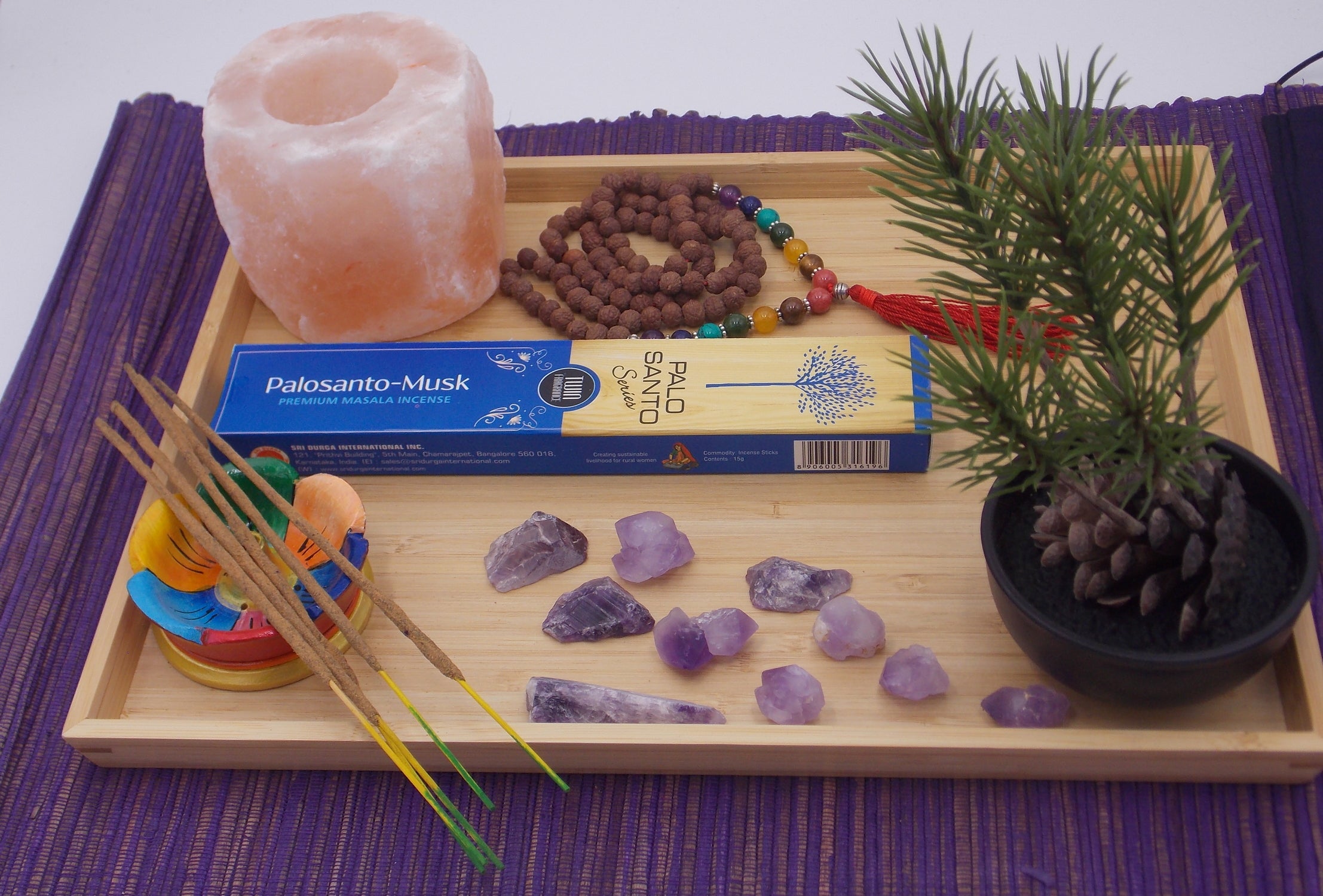 INCIENSO DE MARCA PALO SANTO SERIES FRAGANCIA ALMIZCLE 15 unidades