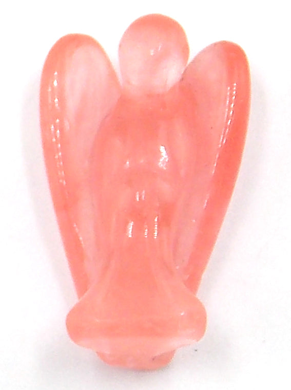 Figura de ángel de Cuarzo cereza de 35mm aprox