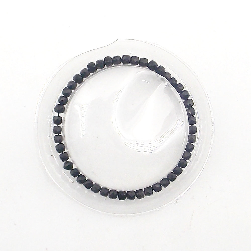 Pulsera de piedra natural de Obsidiana de 4x4mm