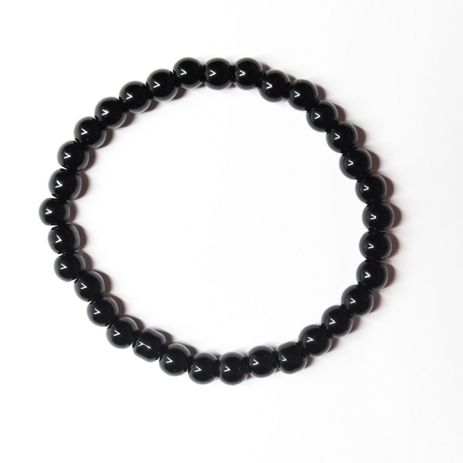 Pulsera de piedra natural de Ónix de 6mm
