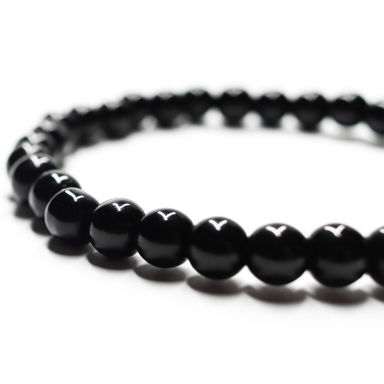 Pulsera de piedra natural de Ónix de 6mm