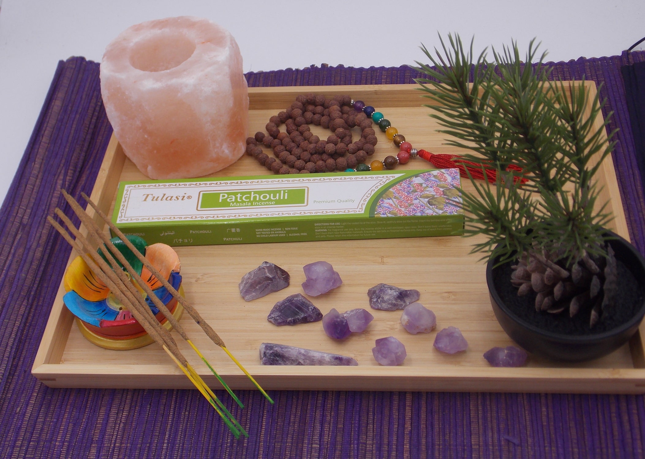 INCIENSO DE MARCA TULASI FRAGANCIA PATCHOULI